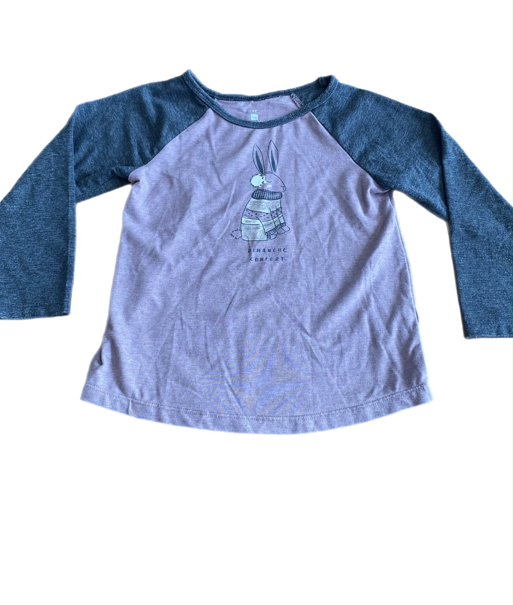 Chandail manches longues - 3 ans