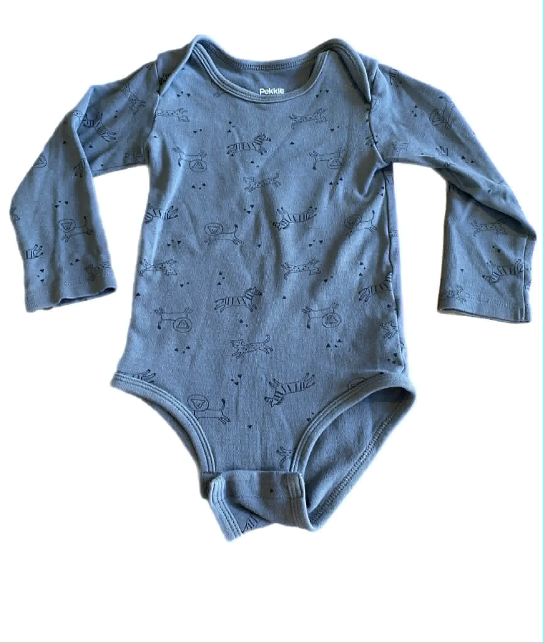 Cache couche manches longues - 2 ans
