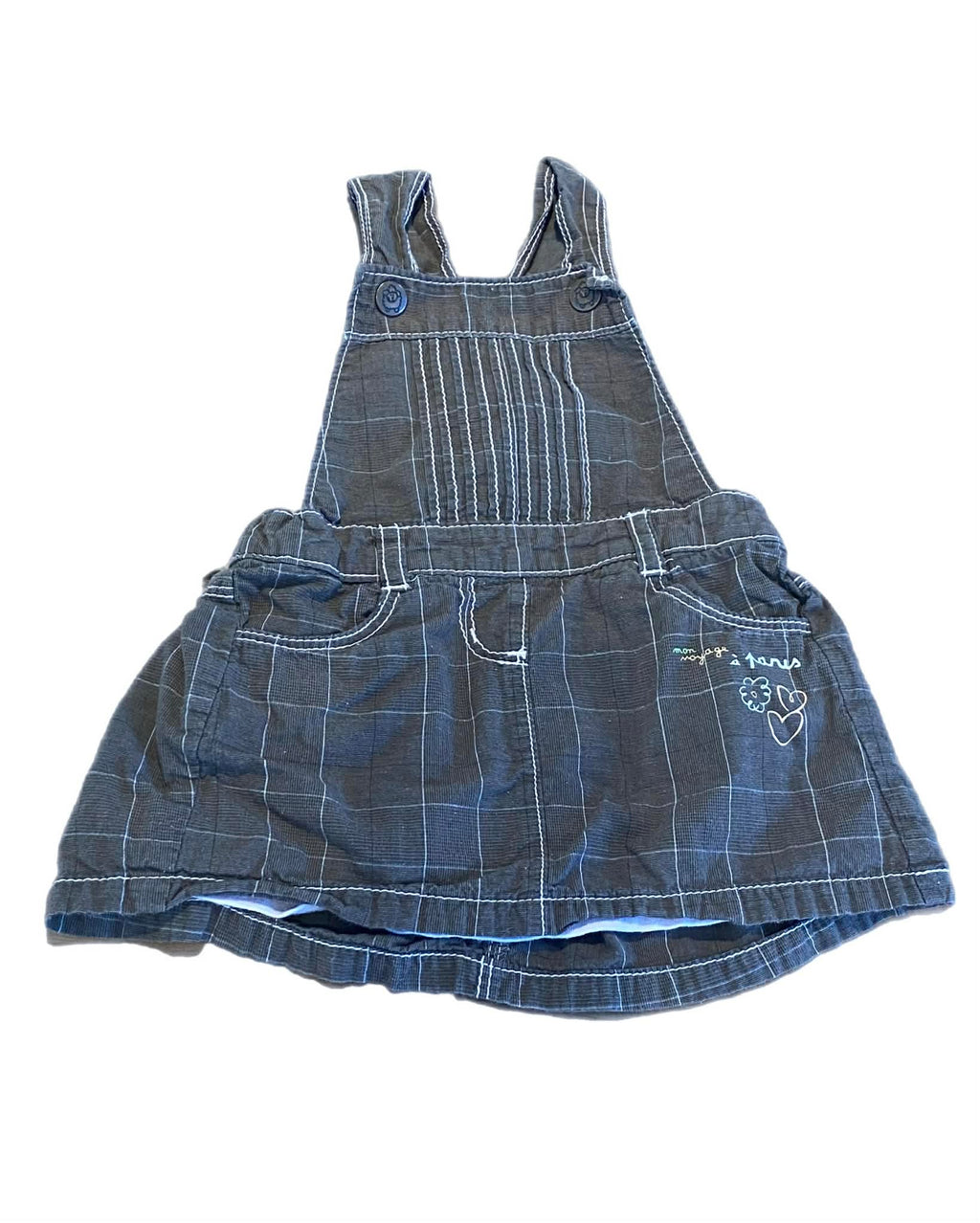 Robe salopette - 12 mois