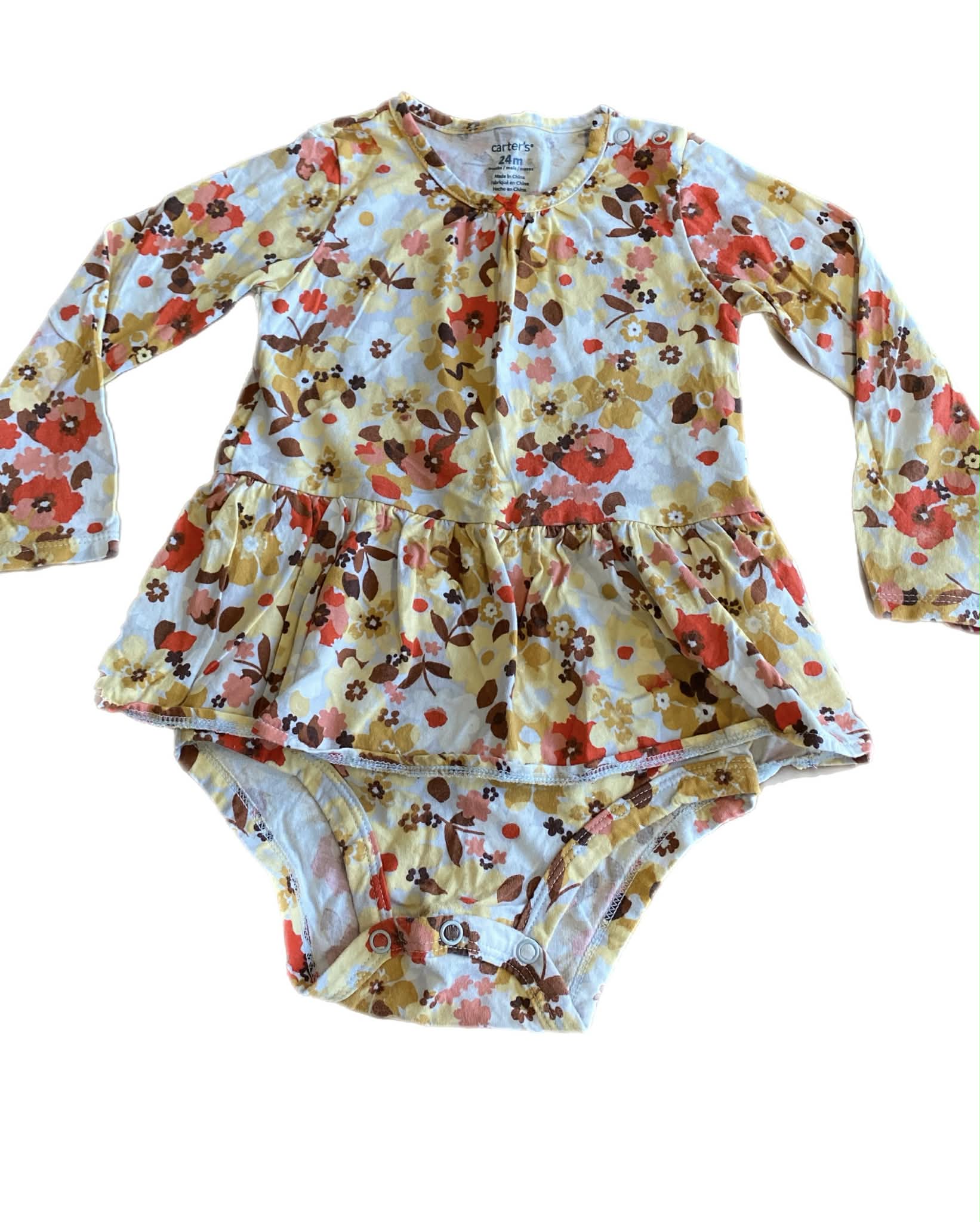 Cache couche manches longues - 2 ans
