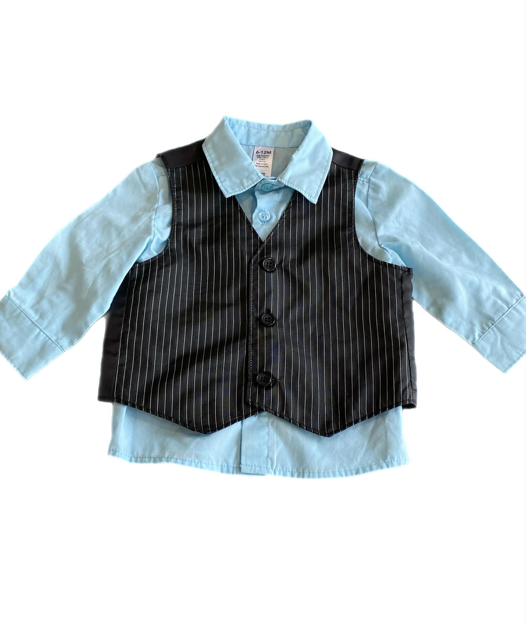 Chemise et veste - 6-12 mois